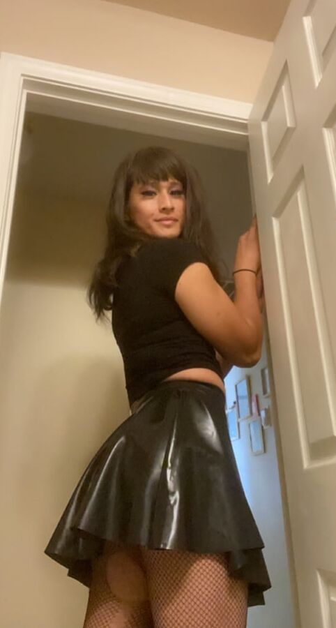 Latex Trans girl