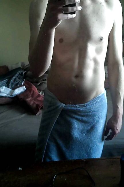 Before shower teasing