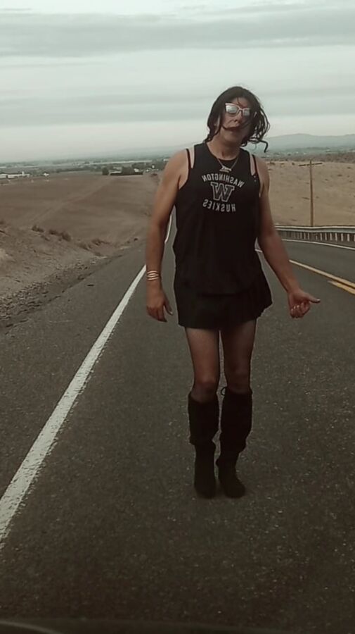 Hitch hiking
