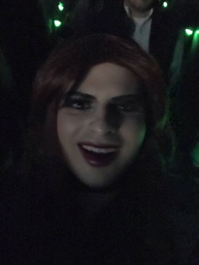 AmandaLeFey goes out to party