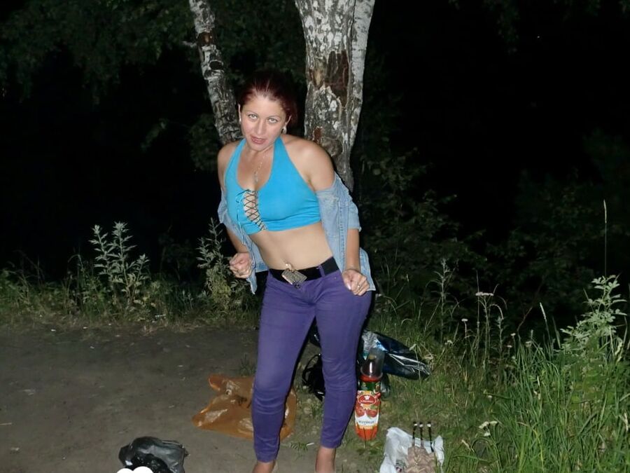 Midnight camping goes wild with my kinky girlfriend