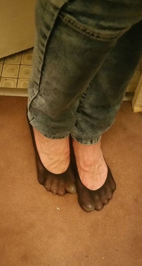 Asian ts low sticky sock feet
