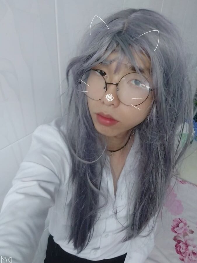 Cute Korean Sissy Crossdresser