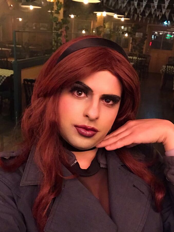 AmandaLeFey goes out to party