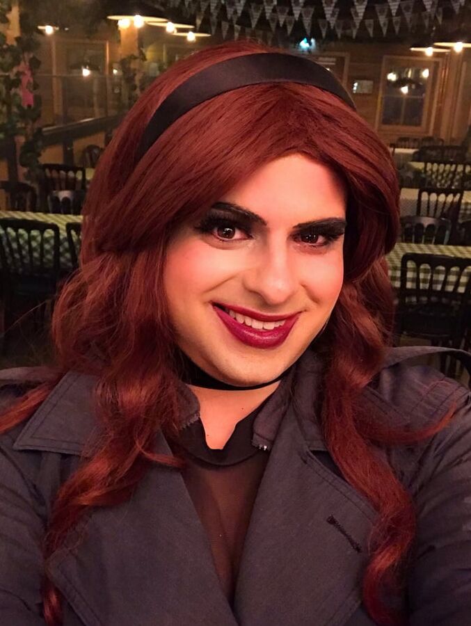 AmandaLeFey goes out to party