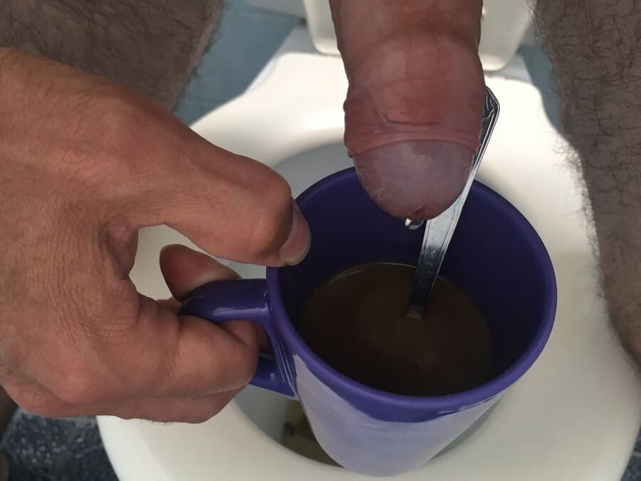 Coffee pee pissing