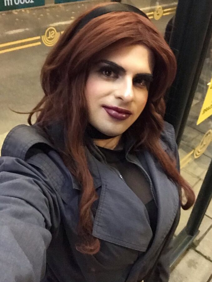 AmandaLeFey goes out to party