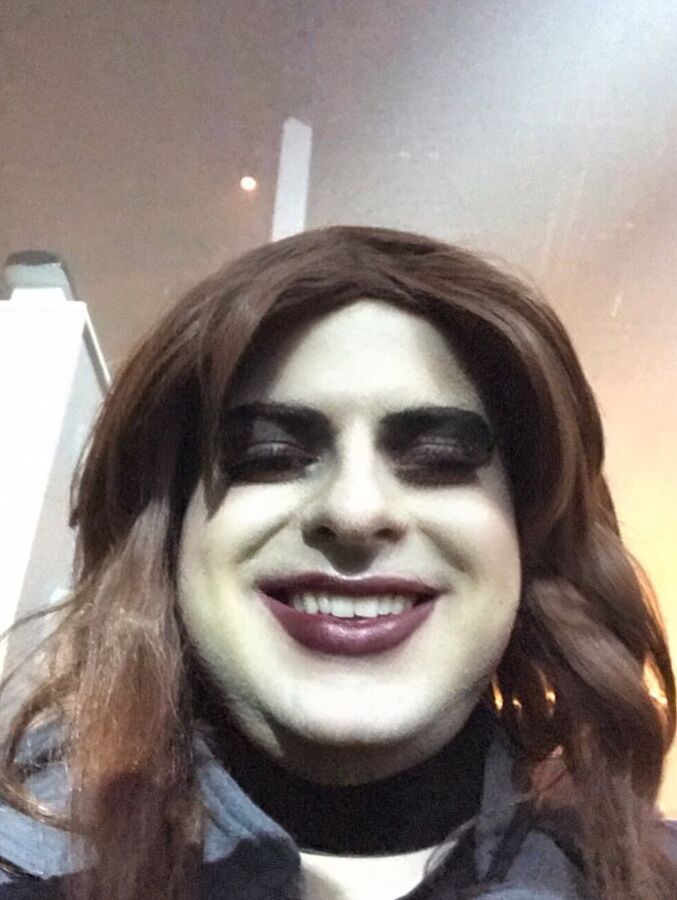 AmandaLeFey goes out to party