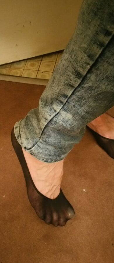 Asian ts low sticky sock feet