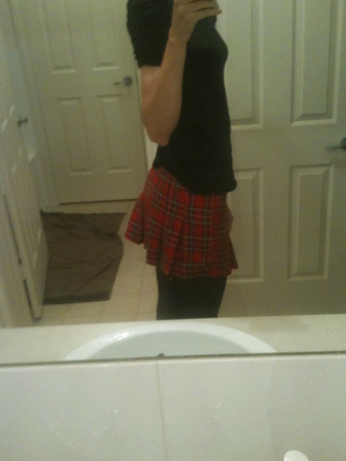 tartan skirt