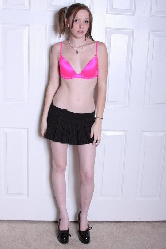 Cock Hard and Wet in bright Pink panties with smooth legs!