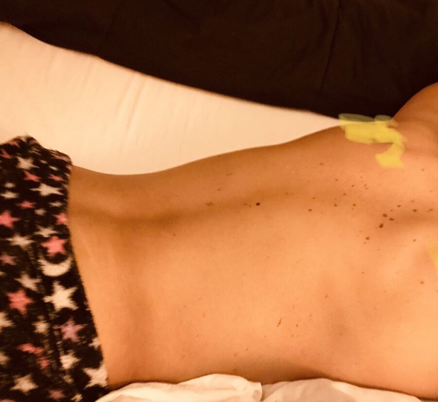 My Wife Getting A Little Massage Before Bed