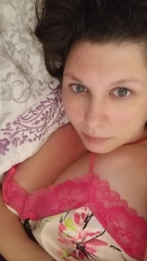 Satin and lace. Bored housewife - milf