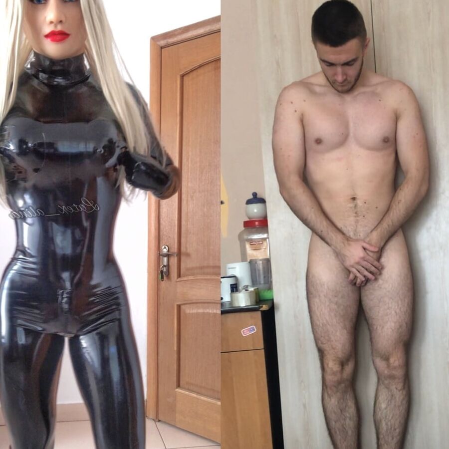 Male to Rubber Doll Transition