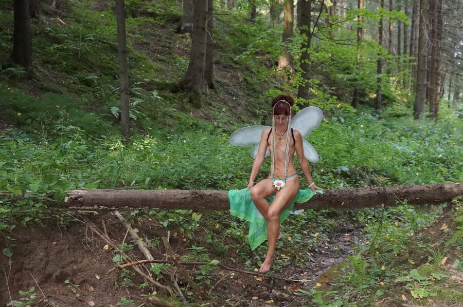 Elf in the Forest