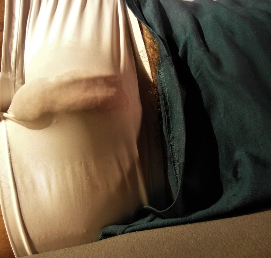 Wet shine through male lingerie