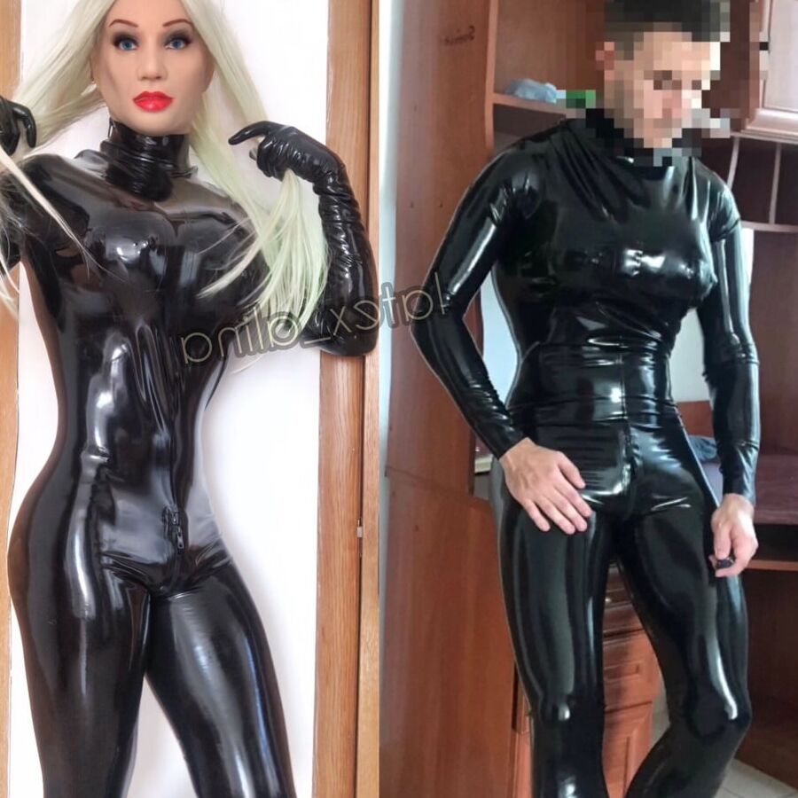 Male to Rubber Doll Transition