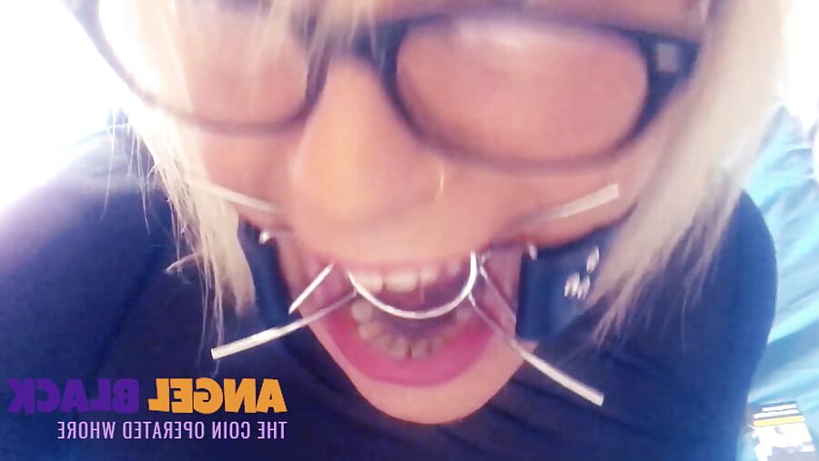 spider gag drooling
