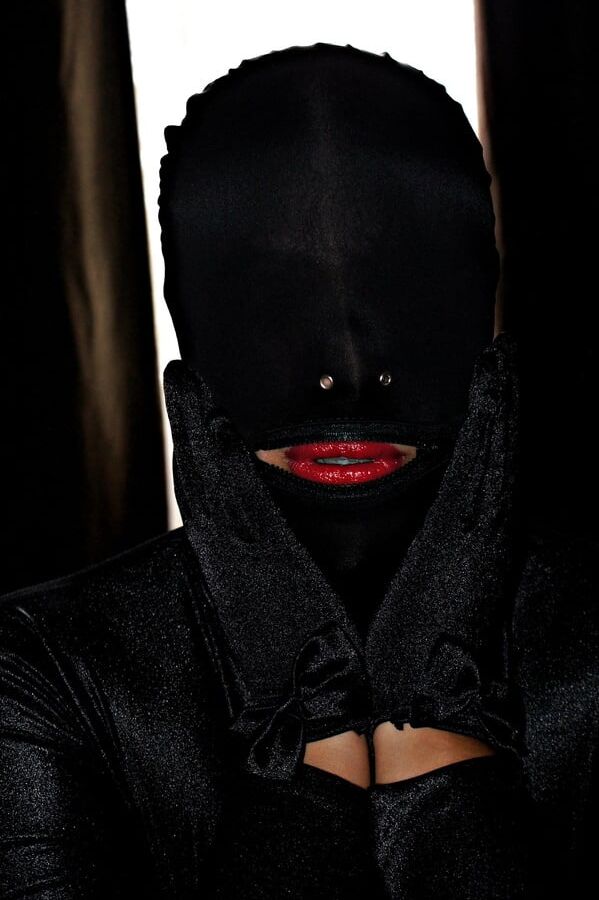 Hood and Red Lipstick