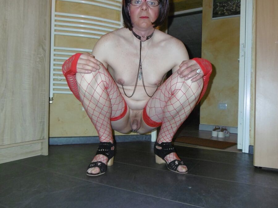 butt plug and red stockings