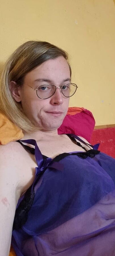 blue nightie