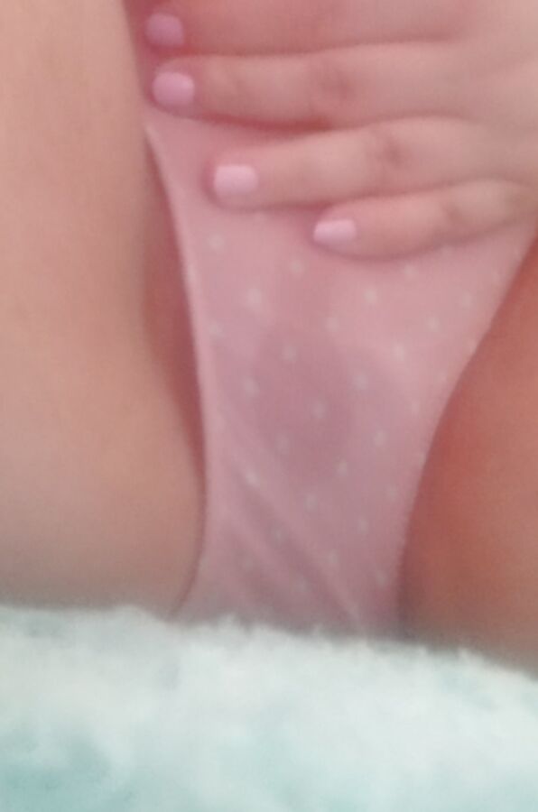 Wet Panties and panty &amp; pussy rubbing Wife Milf