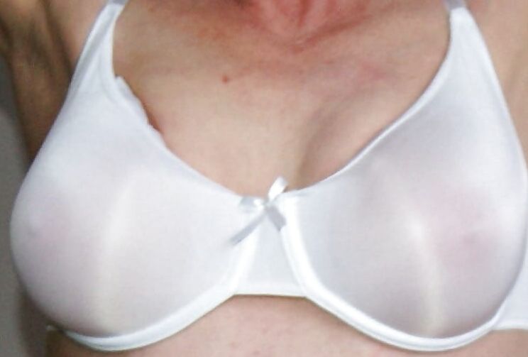 white bra