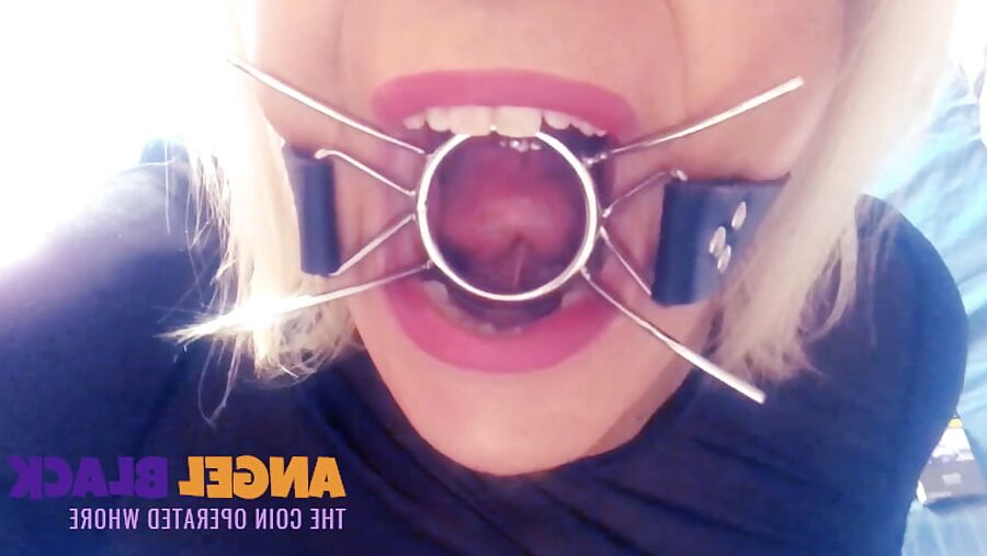 spider gag drooling