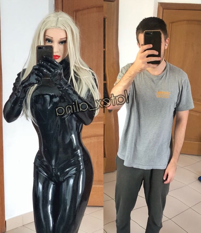 Male to Rubber Doll Transition