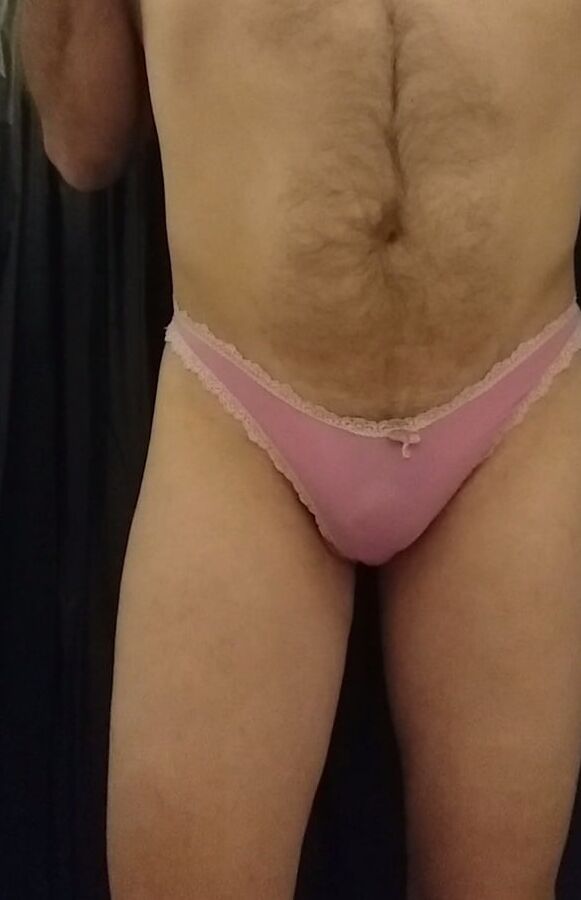 Hot pink panties