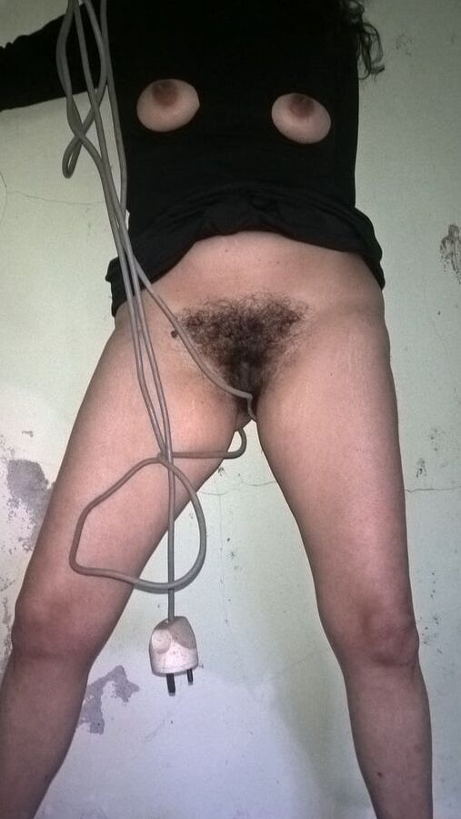 Hairy Wife In Abandoned Place