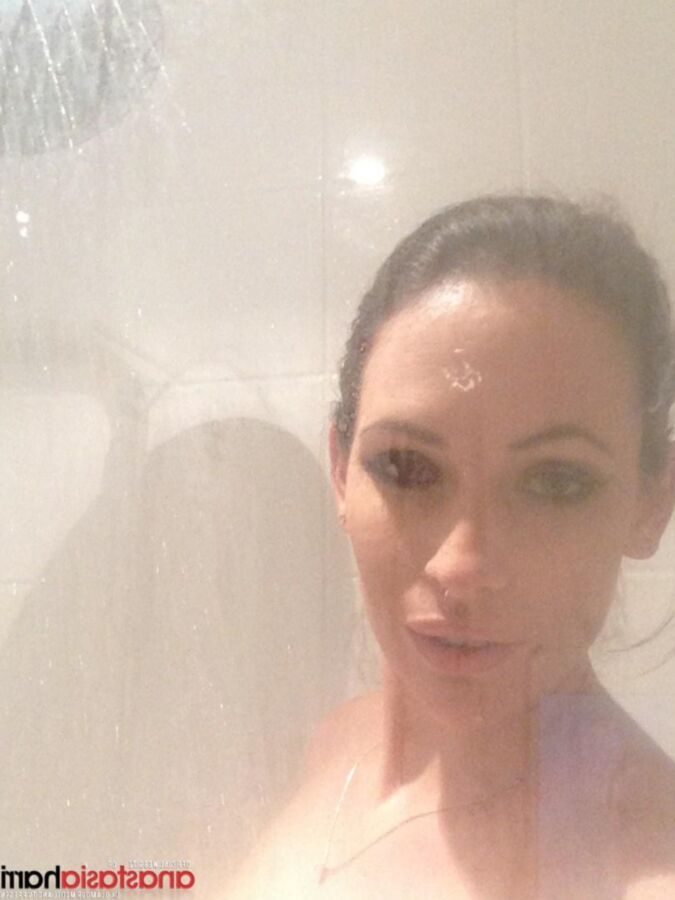 After hot shower