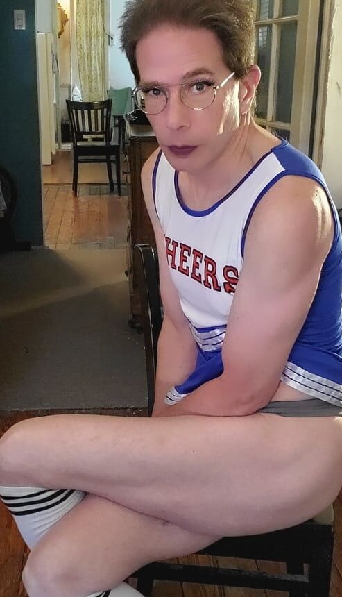 Smooth Big Cock...Cheerleader?!