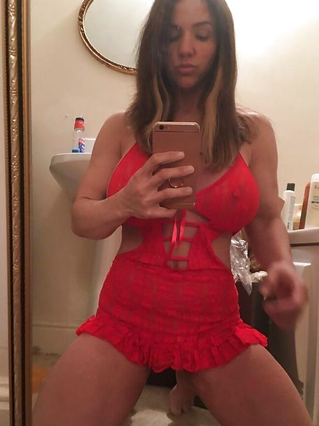 sexy red dress tabbyanne slutty neighbour