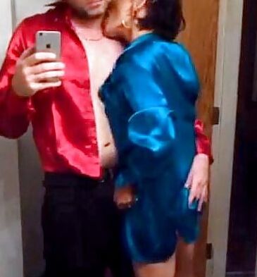 Sensual and Soft Core Satin Milf