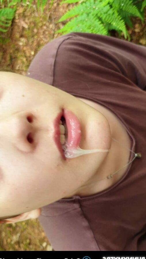 NEARLY GOT CAUGHT SUCKING DADDY IN THE WOODS!