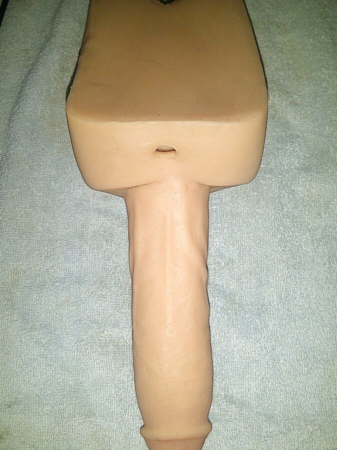 Hermaphrodildo! A hermaphrodite pussy-ass-cock dildo!!