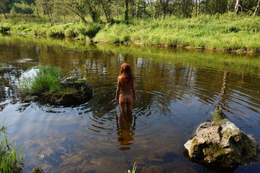 drowned woman