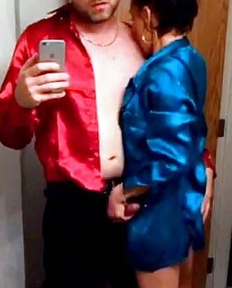 Sensual and Soft Core Satin Milf