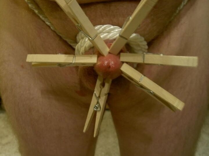 Bondage penis tortured