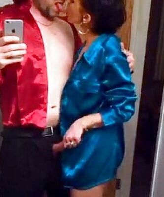 Sensual and Soft Core Satin Milf