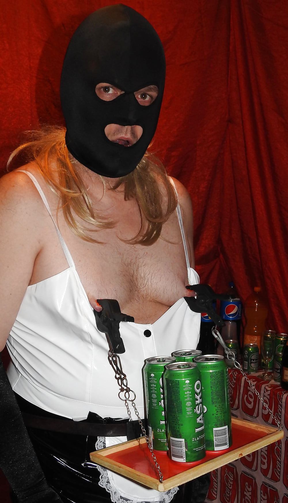 SissyBitch Served in the Bar