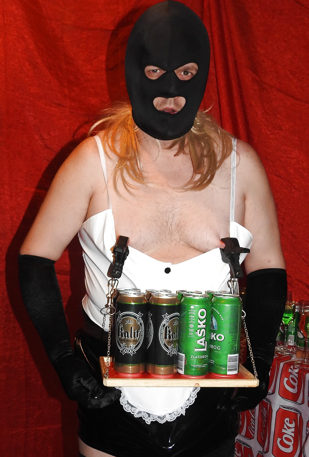 SissyBitch Served in the Bar
