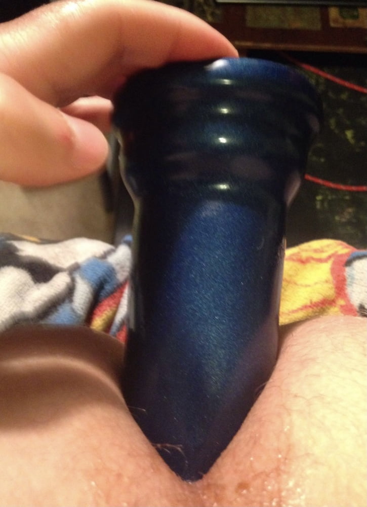 Crossdressing sissy having fun