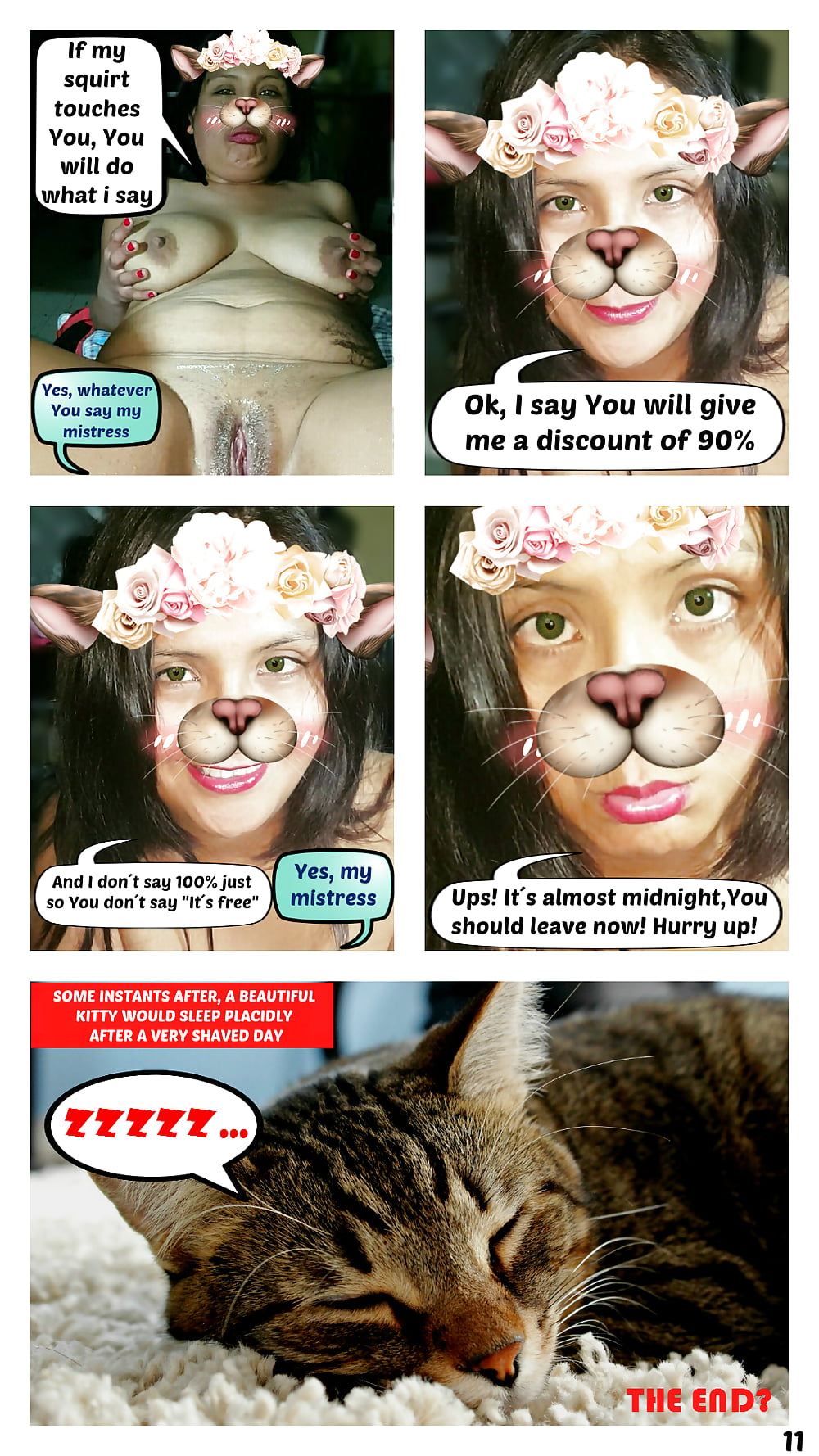comic: A furry girl in isle of man