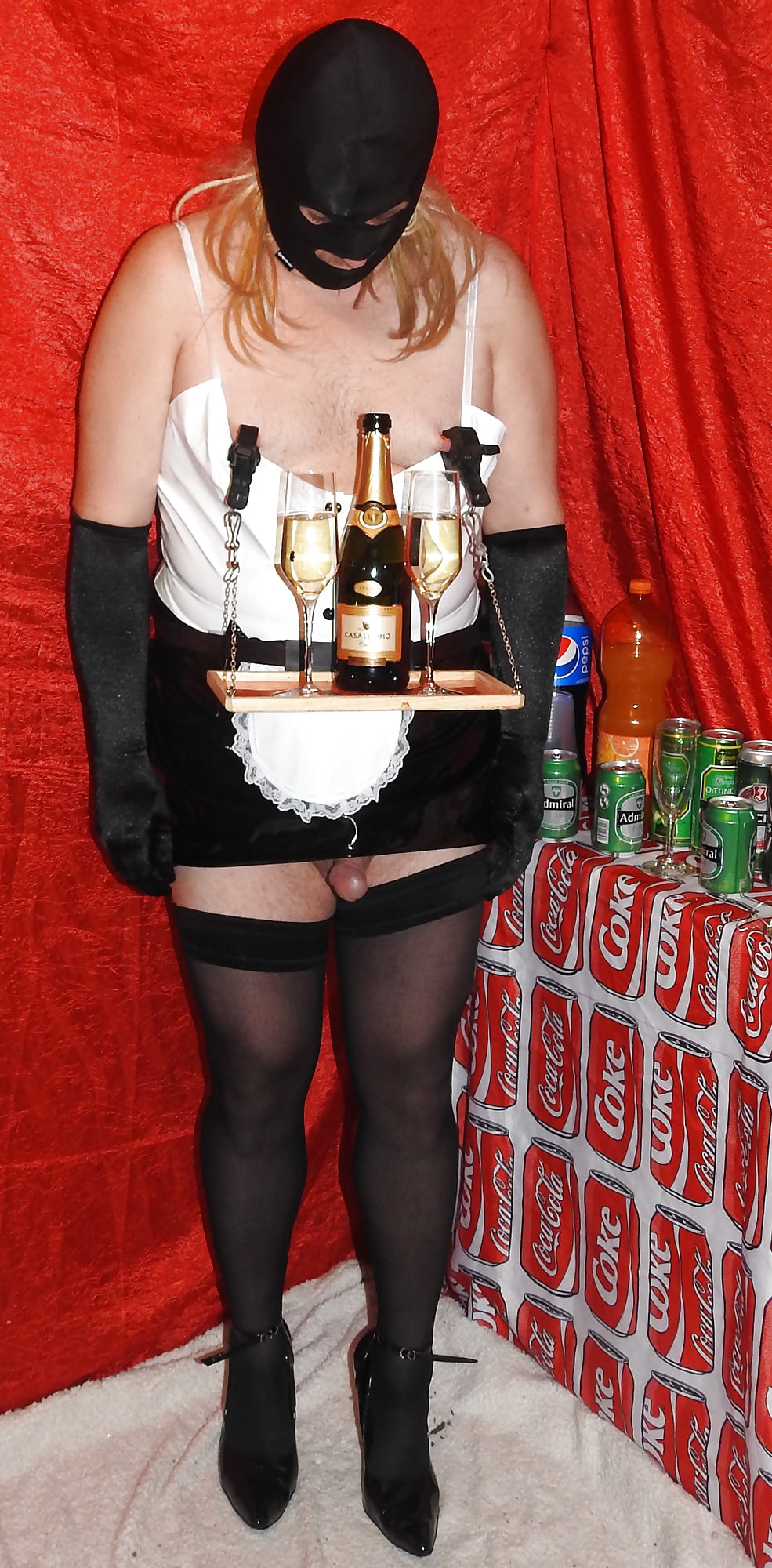 SissyBitch Served in the Bar