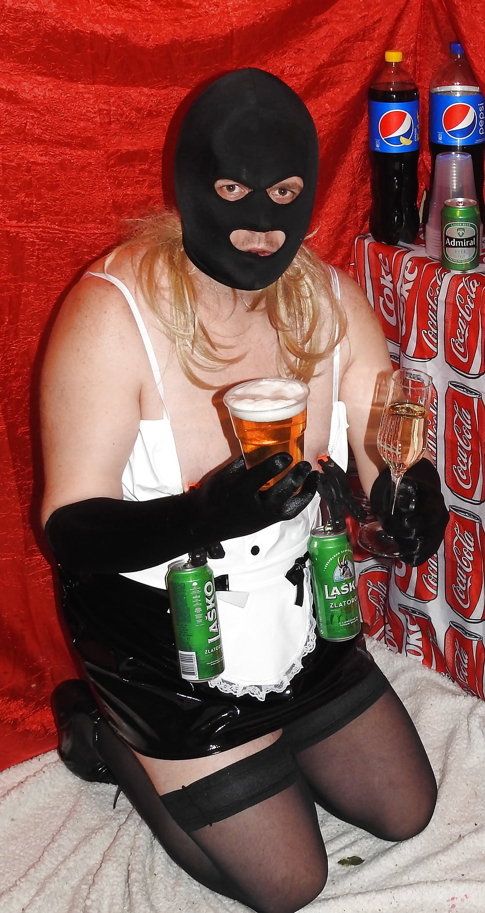 SissyBitch Served in the Bar