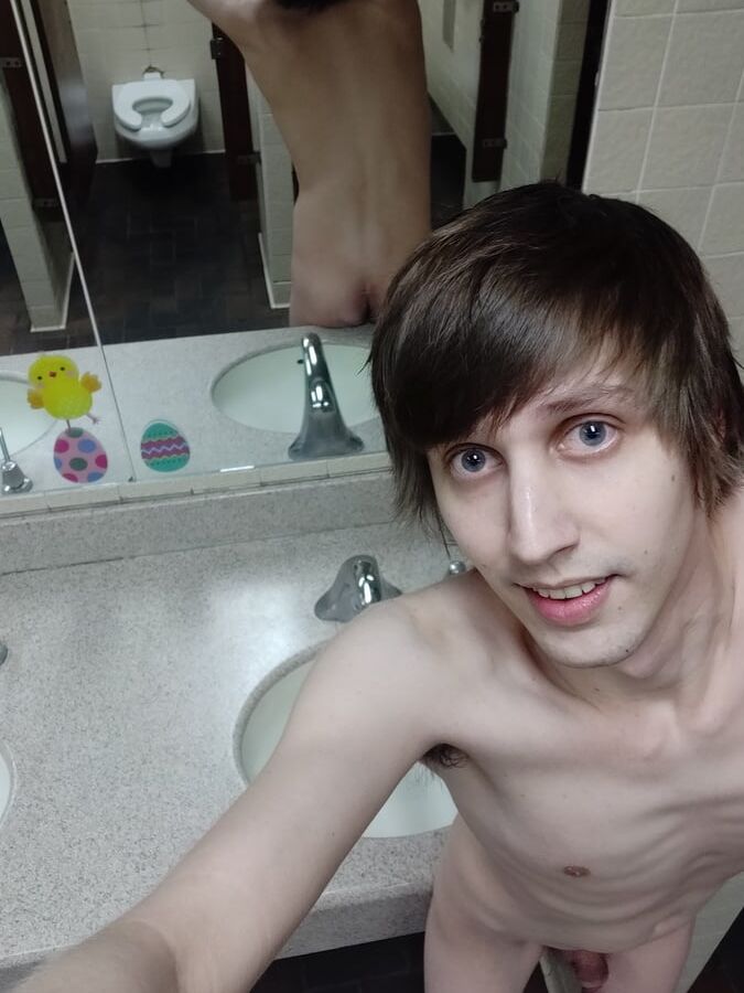 Smooth young boy at the truck stop