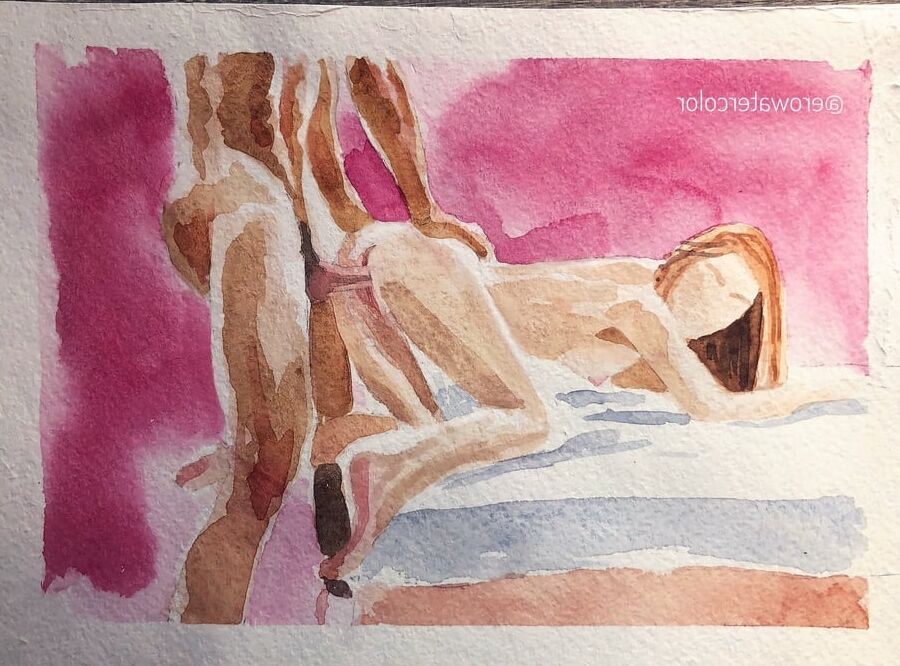 Watercolor pornography