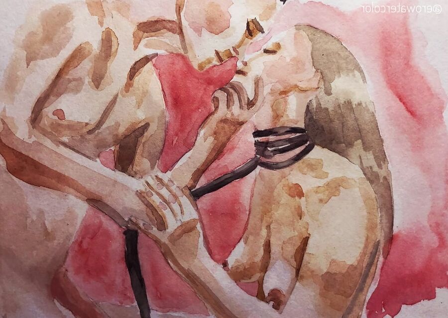 Watercolor pornography